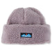 Fur Ball Beanie - Purple Dust