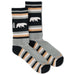 Moonwalk Socks - Tree Bear