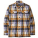 Men's L/S Organic Cotton Fjord Flannel Shirt - Guides: Dried Mango