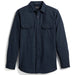 Burnside Flannel Shirt - Navy Heather