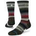 Mid Wool Crew Socks - Black/Red