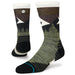 Mid Wool Crew Socks - Olive