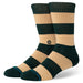 Nep Stripe Crew Socks - Pine