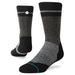 Trenton Mid Wool Crew Socks - Black