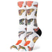 Flutterby Crew Socks - Canvas