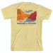 Grand Canyon Graphic Tee - Yellow/Orange