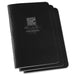 Stapled Universal Notebooks No. 771FX (3 Pack) - Black