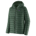 Men's Down Sweater Hoody - Treeline Green