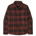 Men's Fjord Flannel Shirt - Powder: Rusty Red