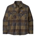 Men's LW Insulated Fjord Flannel Shirt - Snow Owl: Basin Green