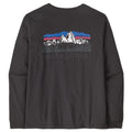 Men's Long Sleeved Fitz Roy Foothills T-Shirt - Ink Black