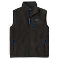 Men's Retro Pile Vest - Black