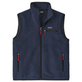 Men's Retro Pile Vest - New Navy