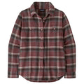 Women's Fjord Flannel Shirt - Cozy Cabin: Berry Fig
