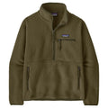 Women's Retro Pile Marsupial Pullover - Basin Green