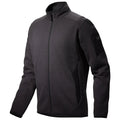 Men's Covert Cardigan - Black Heather II