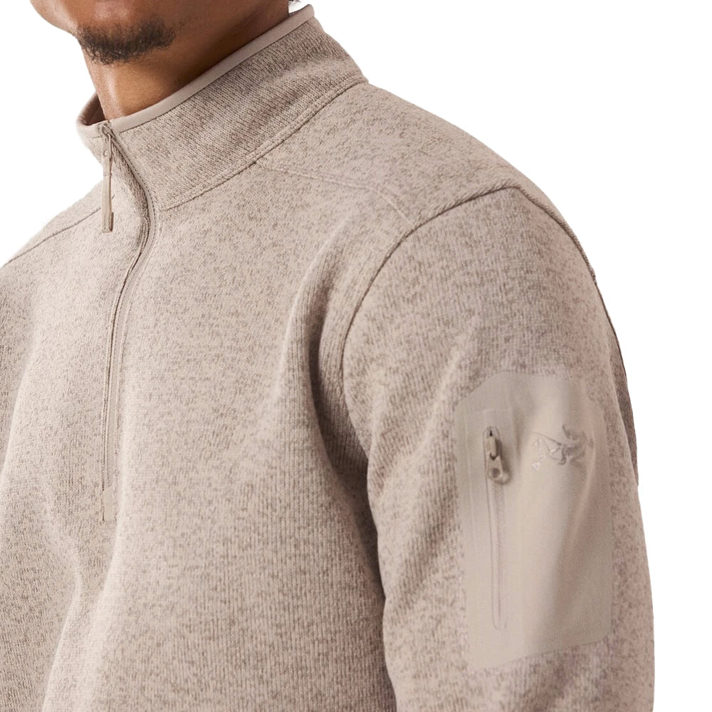 Arc'teryx Covert 1/2 Zip Fleece Jacket in Gray for Men Arc'teryx Covert 1/2 Zip Fleece Jacket in Gray for Men