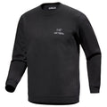 Men's Emblem Fleece Crew - Black
