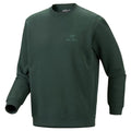 Men's Emblem Fleece Crew - Dark Jade