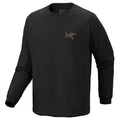 Men's Kragg Cotton L/S T-Shirt - 24K Black
