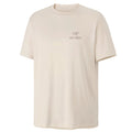 Men's Kragg SL Cotton Bird Word S/S T-Shirt - Sea Salt / Mongoose