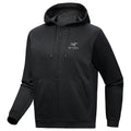 Men's Emblem Fleece Full-Zip Hoody - Black