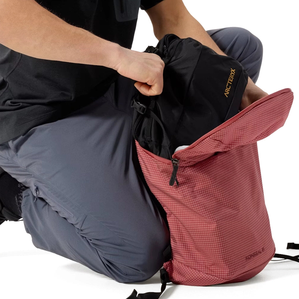 Arc'teryx Konseal 15 Backpack | Stone Red | Fast Dispatch – The