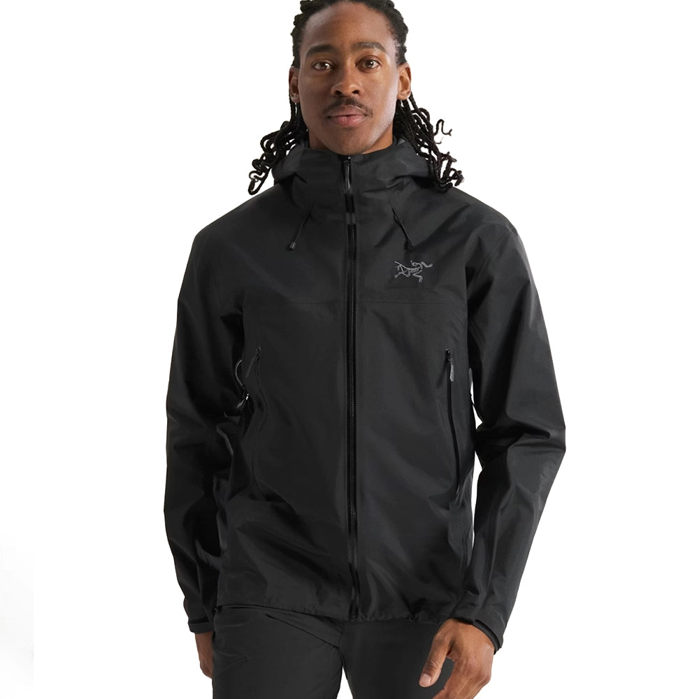 Arc'teryx Beta SL Men's Waterproof Jacket | Black – The Brokedown Arc'teryx Beta SL Men's Waterproof Jacket | Black – The Brokedown