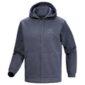 Men's Emblem Fleece Full-Zip Hoody - Dark Stratus