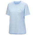 Women's Kragg SL Cotton Emblem Crew SS - Alpine Blue