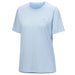 Women's Kragg SL Cotton Emblem Crew SS - Alpine Blue