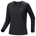 Women's Sunna Crew LS - Black