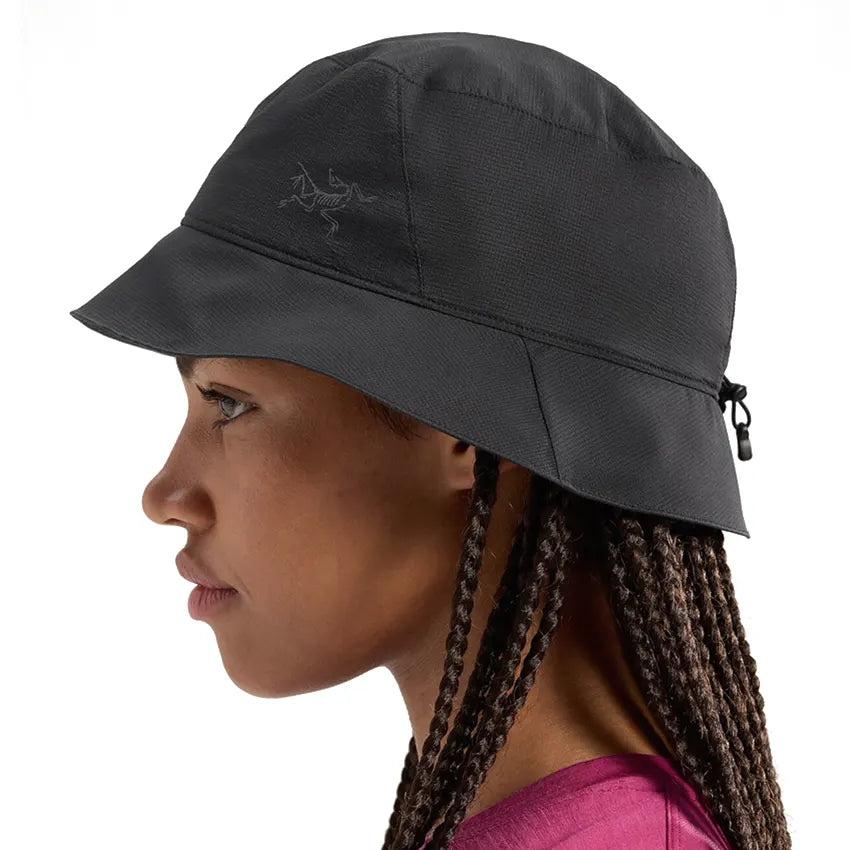 Arc'teryx - Aerios Bucket Hat - Black – The Brokedown Palace Arc'teryx - Aerios Bucket Hat - Black – The Brokedown Palace