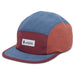 Fleece 5-Panel Hat - Mulberry/Deep Sea