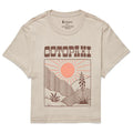 Women's Western Hills Organic Crop T-Shirt - Oatmeal
