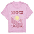 Women's Western Hills Organic Crop T-Shirt - Orchid Bloom