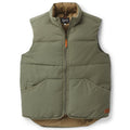 Zigzag Down Vest - Dusty Olive