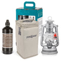 Baby Special 276 Hurricane Lantern Gift Set With Transport Bag - Zinc Plated
