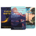 Field Notes National Parks - F: Glacier, Hawai'i Volcanoes, Everglades - Graph