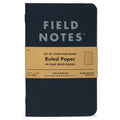 Field Notes Memo Book - Pitch Black 3 Pack - Ruled