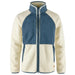 Men's Vardag Pile Jacket - Chalk White / Indigo Blue