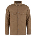 Men's Övik Down Shirt Jacket - Wood Brown