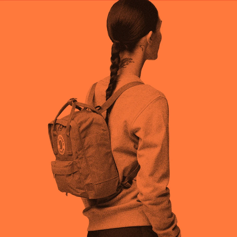 Orange kanken mini shop