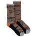 Moonwalk Socks - Fish Stack