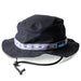 Organic Strap Bucket Hat - Jet Black