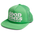 Foam Dome Cap - Retro Green