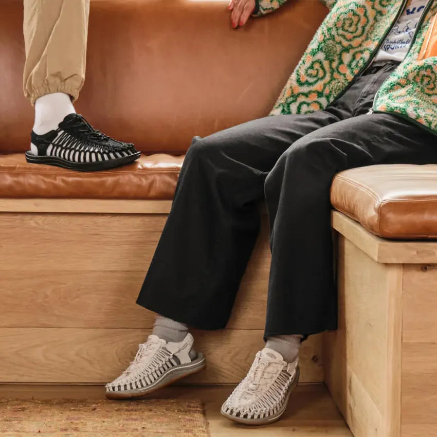 KEEN Women s UNEEK White Cap Cornstalk The Brokedown Palace