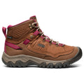 Women's Targhee IV Waterproof Mid Hiking Boots - Bison/Beaujolais