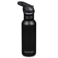 Classic Water Bottle 18oz w/ Flip Seal Sport Cap - Black