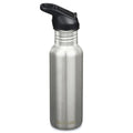 Classic Water Bottle 18oz w/ Flip Seal Sport Cap - Brushed Stainless